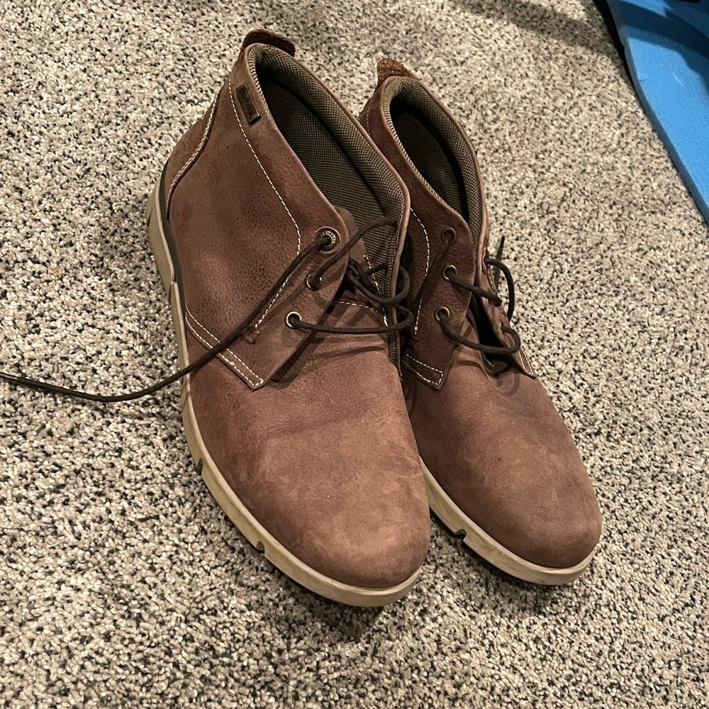 Barbour Brown Leather Shoes Men's Size 10